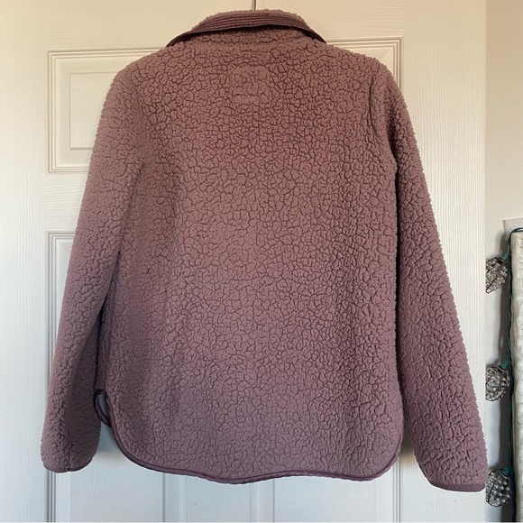 Mauve Abercrombie Quarter Zip Pullover - Picture 4 of 4